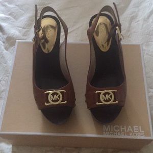 Michael kors platform heels